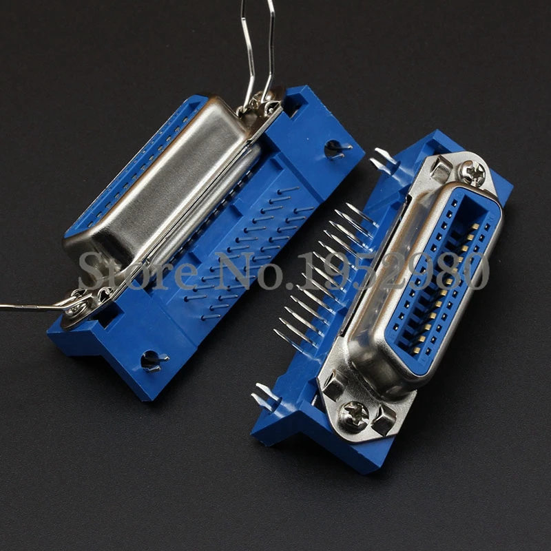 5PCS Female Centronics Connector 57 Series 24 Pin 90 Degree Computer Cable Adapters PCB DIP Type
5PCS Female Centronics Connector 57 Series 24 Pin 90 Degree Computer Cable Adapters PCB DIP Type