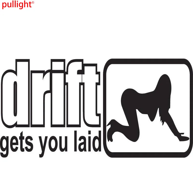 16CM*8.3CM Drift Gets You Laid Car Decal Funny Illest JDM Drifting Motorcycle SUVs Bumper Car Stickers Car Decoration
16CM*8.3CM Drift Gets You Laid Car Decal Funny Illest JDM Drifting Motorcycle SUVs Bumper Car Stickers Car Decoration