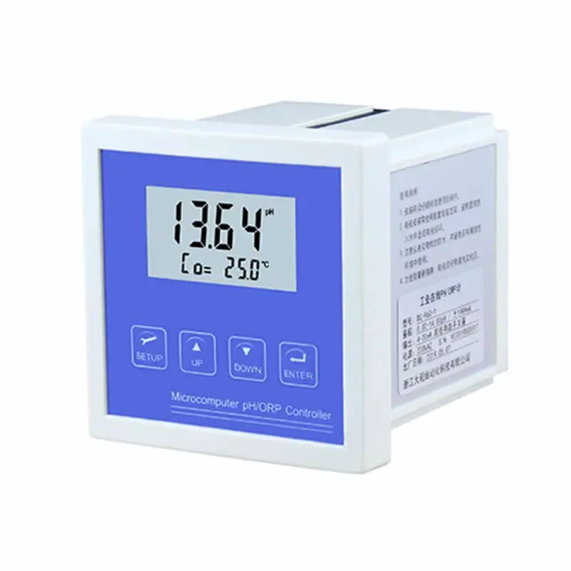 Industrial online Ph meter orp detector electrode controller, pH meter water quality sensor probe value test, accuracy: ±0.01pH
Industrial online Ph meter orp detector electrode controller, pH meter water quality sensor probe value test, accuracy: ±0.01pH