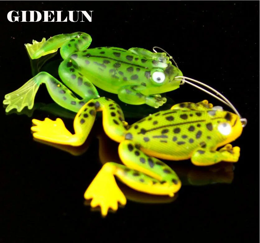 hot sale 60mm/6.7g soft frog fishing lure swimbait black fish lure 20pcs/lot soft bait fishing tackle artificial bait
hot sale 60mm/6.7g soft frog fishing lure swimbait black fish lure 20pcs/lot soft bait fishing tackle artificial bait