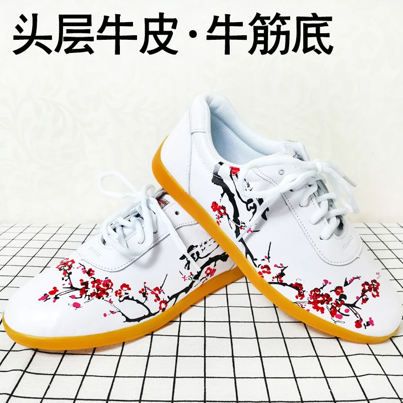 Chinese taichi shoes wushu shoes Genuine leather kungfu taiji sword Practice changquan for men women kids girl boy children
Chinese taichi shoes wushu shoes Genuine leather kungfu taiji sword Practice changquan for men women kids girl boy children