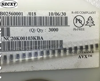 New original NTC thermistors NC20K00103KBA 1206 10K 10% 
New original NTC thermistors NC20K00103KBA 1206 10K 10%