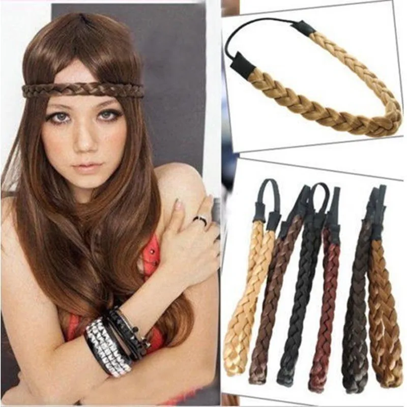 MISM New Fashion Synthetic Girls Hairpiece 48cm Length Wigs Headband Good Elastic Headwear Belt Plait Women Hair Accessories
MISM New Fashion Synthetic Girls Hairpiece 48cm Length Wigs Headband Good Elastic Headwear Belt Plait Women Hair Accessories