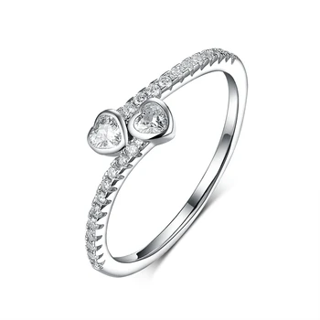 Hainon Fashion Jewelry Heart Zirconia Promise Ring Wedding Engagement Rings for Women Bijoux Femme Silver Color Love Gifts
Hainon Fashion Jewelry Heart Zirconia Promise Ring Wedding Engagement Rings for Women Bijoux Femme Silver Color Love Gifts