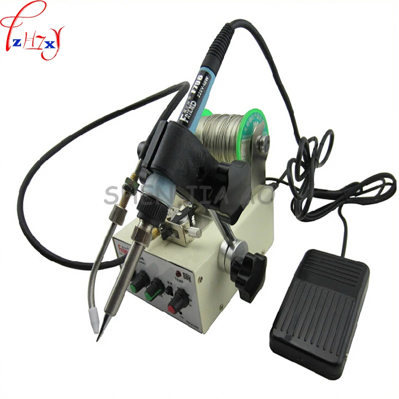 1pcs Automatic tin feeding machine constant temperature soldering iron Teclast iron F3100 multi-function foot soldering machine
1pcs Automatic tin feeding machine constant temperature soldering iron Teclast iron F3100 multi-function foot soldering machine