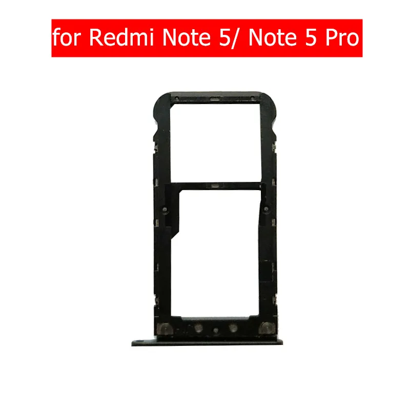 for Xiaomi Redmi Note 5/ Note 5 Pro Card Tray Holder SIM Micro SD Card Slot Adapter Holder Repair Spare Parts
for Xiaomi Redmi Note 5/ Note 5 Pro Card Tray Holder SIM Micro SD Card Slot Adapter Holder Repair Spare Parts