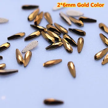 Factory Sales 20pcs 2*6mm K9 Black ab Teardrop Rhinestones bijoux ongles diamant Nail Stones Crystal Charms Gold Nail Decoration
Factory Sales 20pcs 2*6mm K9 Black ab Teardrop Rhinestones bijoux ongles diamant Nail Stones Crystal Charms Gold Nail Decoration