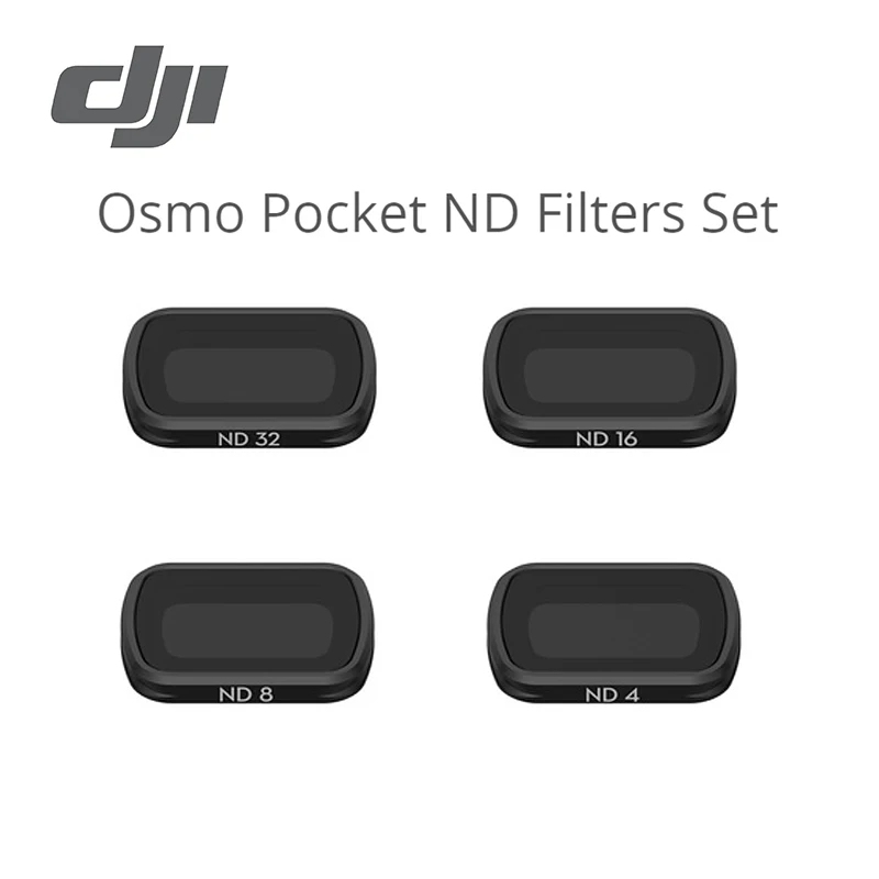 DJI Osmo Pocket ND Filters Set includes ND4, ND8, ND16, and ND32 Filters High-quality compatible with DJI osmo pocket
DJI Osmo Pocket ND Filters Set includes ND4, ND8, ND16, and ND32 Filters High-quality compatible with DJI osmo pocket