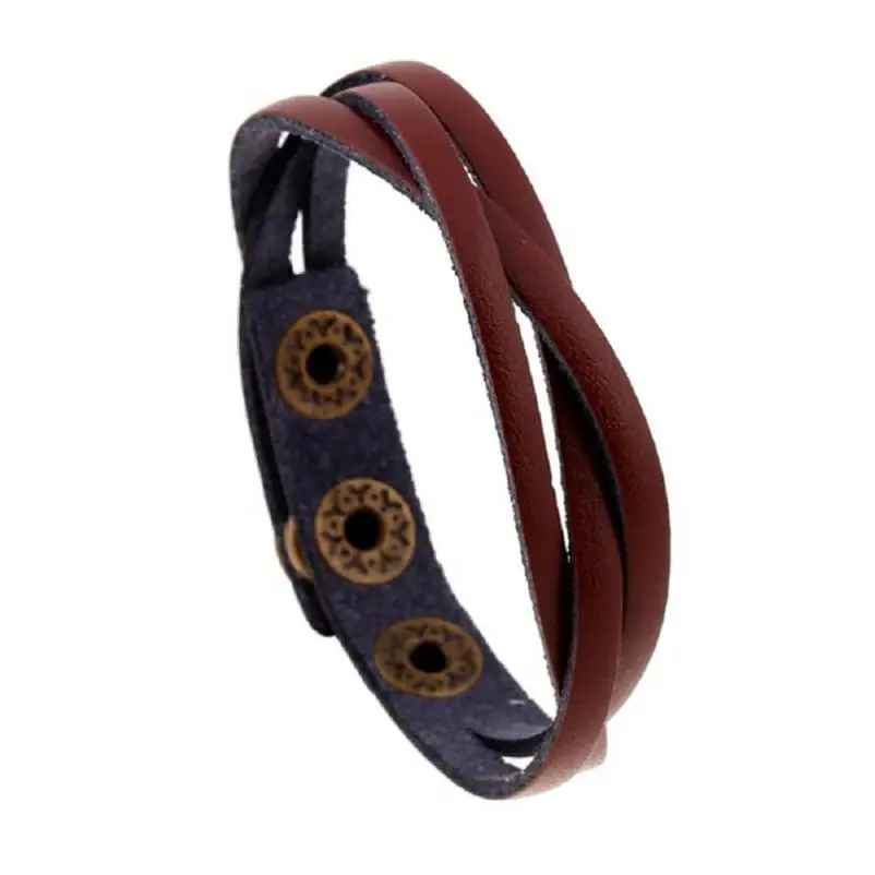 The Very Hot Fashion New Leather Wrap Braided Wristband Brief Style Special Designed Cuff
The Very Hot Fashion New Leather Wrap Braided Wristband Brief Style Special Designed Cuff