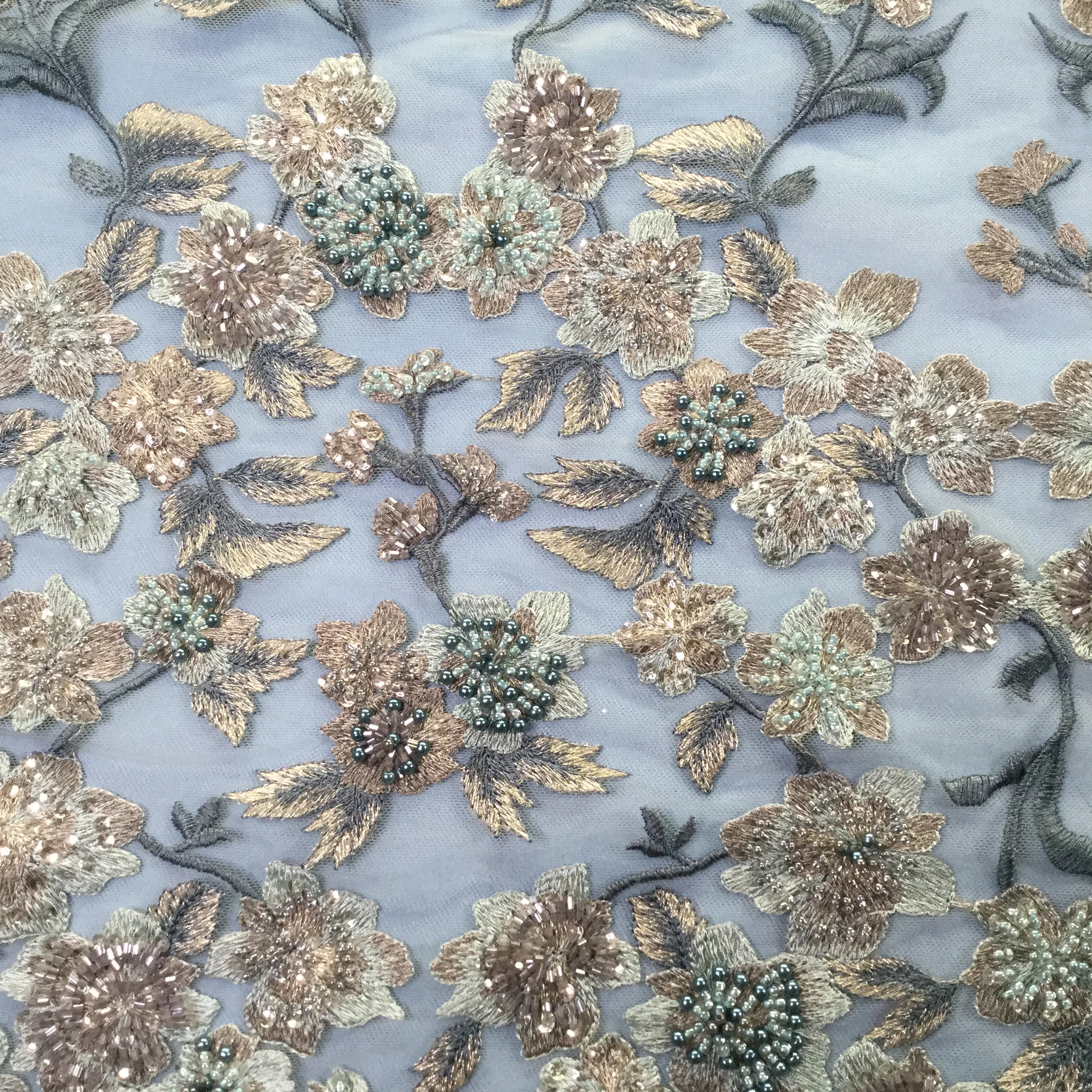 Embroidered Net Fabric with beads With super Quality David-5.2920 African Tulle Lace Fabric For party Dress
Embroidered Net Fabric with beads With super Quality David-5.2920 African Tulle Lace Fabric For party Dress