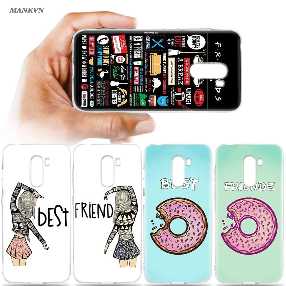 Best Friend BFF Cartoon Case for Xiaomi Mi A2 8 Lite Poco Pocophone F1 Soft Silicone Cover for Redmi Note 6 5 Pro Phone Shell
Best Friend BFF Cartoon Case for Xiaomi Mi A2 8 Lite Poco Pocophone F1 Soft Silicone Cover for Redmi Note 6 5 Pro Phone Shell