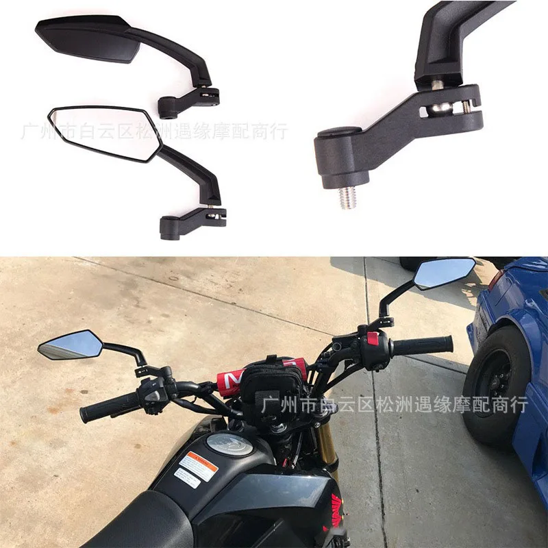 Universal moto side mirror 10mm 8mm motocross ATV Off-road dirt pit bike scooter motorbike rearview motorcycle mirrors
Universal moto side mirror 10mm 8mm motocross ATV Off-road dirt pit bike scooter motorbike rearview motorcycle mirrors