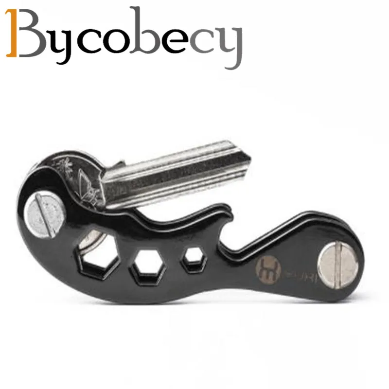 BYCOBECY Aluminum Metallic EDC Key Wallets Men Key Holder Smart Housekeeper New Design Keys Organizer Key Chain Bottle Opener
BYCOBECY Aluminum Metallic EDC Key Wallets Men Key Holder Smart Housekeeper New Design Keys Organizer Key Chain Bottle Opener