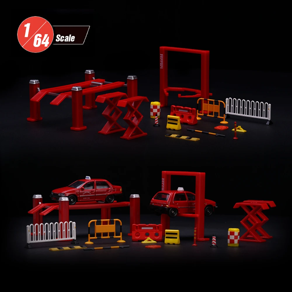 1/64 Maintenance of Vehicle Repair Tool Model Scene Elevator Road Cone Guardrail Traffic Facilities
1/64 Maintenance of Vehicle Repair Tool Model Scene Elevator Road Cone Guardrail Traffic Facilities