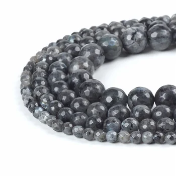 Natural Black Labradorit Stone Beads Reflective Gemstone Bead Loose Beads 4/6/8/10mm Bracelet Material for Women Jewelry Making
Natural Black Labradorit Stone Beads Reflective Gemstone Bead Loose Beads 4/6/8/10mm Bracelet Material for Women Jewelry Making