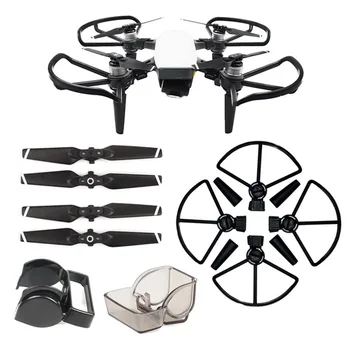 For DJI Spark Accessories 4730F Propeller + Propeller Guard with Landing Gear + Lens Sunshade + Lens Case For DJI Spark Drone
For DJI Spark Accessories 4730F Propeller + Propeller Guard with Landing Gear + Lens Sunshade + Lens Case For DJI Spark Drone