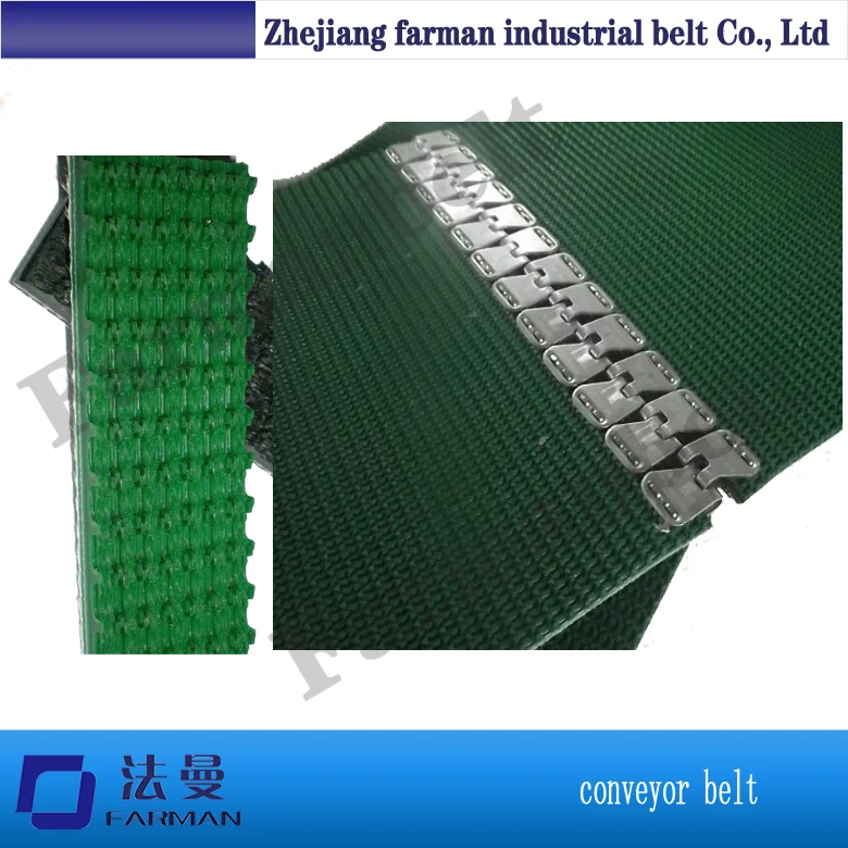 Fastener Splice Rough Top Conveyor Belt
Fastener Splice Rough Top Conveyor Belt