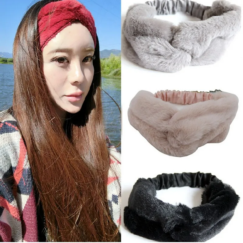 Elastic Wide Thick Fabric Winter Models the artificial rabbit fur Head Wrap Tie Hairband Headwear for Women Stretch Headbands
Elastic Wide Thick Fabric Winter Models the artificial rabbit fur Head Wrap Tie Hairband Headwear for Women Stretch Headbands