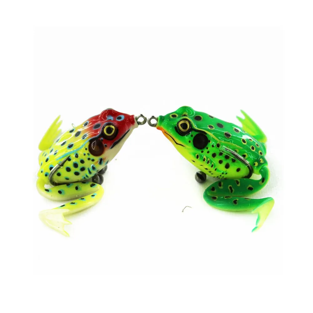 1pcs 9g/12g Fishing Lures Lifelike Frog Rubber with Leg Top water Soft Bait 3D Eyes Sharp Hook Frog Lure Bait Pesca Tackle
1pcs 9g/12g Fishing Lures Lifelike Frog Rubber with Leg Top water Soft Bait 3D Eyes Sharp Hook Frog Lure Bait Pesca Tackle