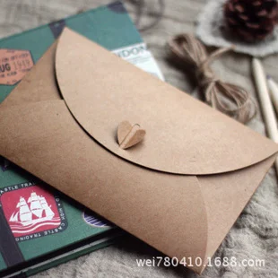 Vintage Natural Kraft Postcard Heart Envelope,Greeting/Invitatioin Gift Envelop for Wedding/Xmas Party,High Quality 50pcs
Vintage Natural Kraft Postcard Heart Envelope,Greeting/Invitatioin Gift Envelop for Wedding/Xmas Party,High Quality 50pcs