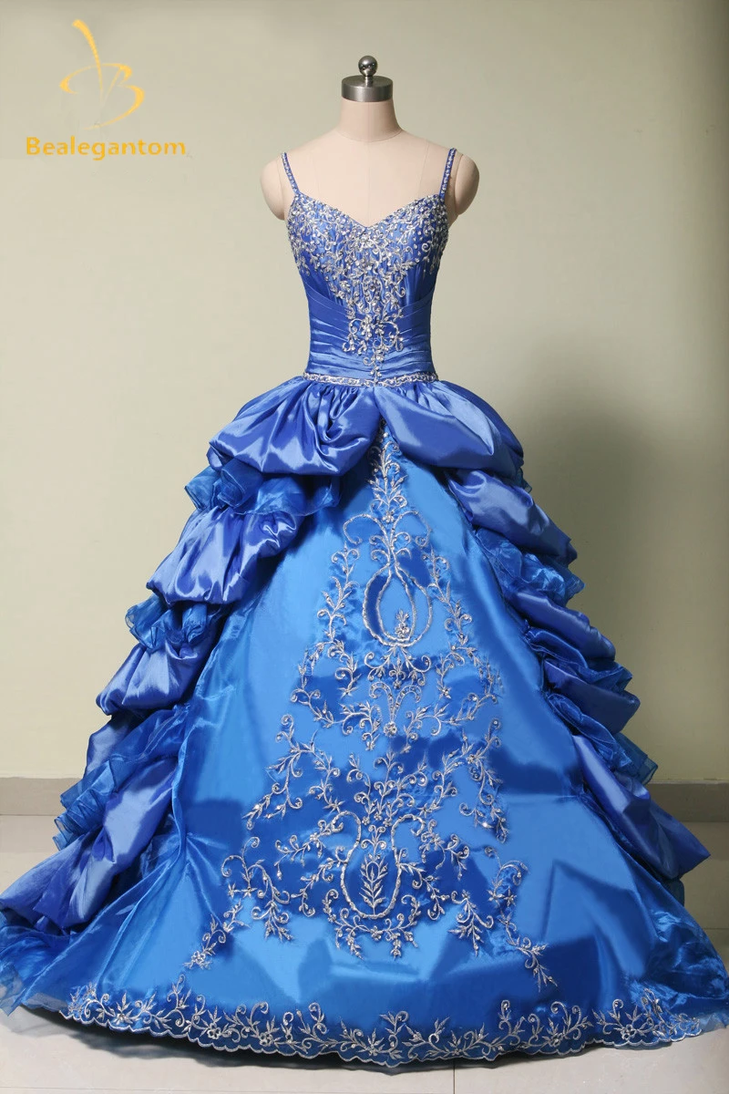 New 2015 Blue Quinceanera Dresses Ball Gowns with V Neck Embroidery Sweet 15 Dresses Vestidos De 15 Formal Prom Gowns QA722
New 2015 Blue Quinceanera Dresses Ball Gowns with V Neck Embroidery Sweet 15 Dresses Vestidos De 15 Formal Prom Gowns QA722