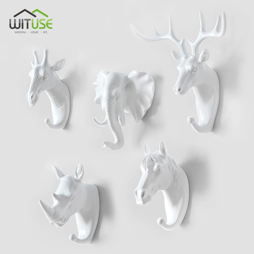 WITUSE Deer Elephant Horse Head Giraffe Animal Clothing Display Racks Hook Coat Hanger Cap Room Decor Show Wall Bag Keys Holder
WITUSE Deer Elephant Horse Head Giraffe Animal Clothing Display Racks Hook Coat Hanger Cap Room Decor Show Wall Bag Keys Holder