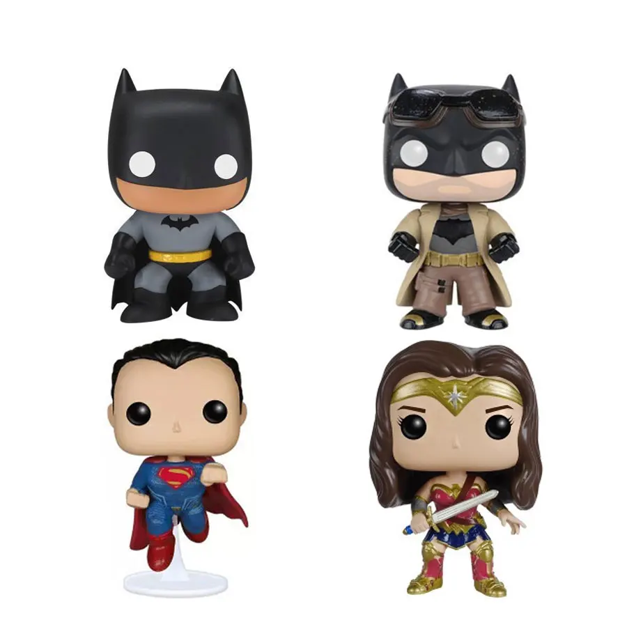 10cm Q version Super hero PVC Action Figures Popular Batman/Superman/Wonder Woman Model Doll Collection Toys Children Gift
10cm Q version Super hero PVC Action Figures Popular Batman/Superman/Wonder Woman Model Doll Collection Toys Children Gift