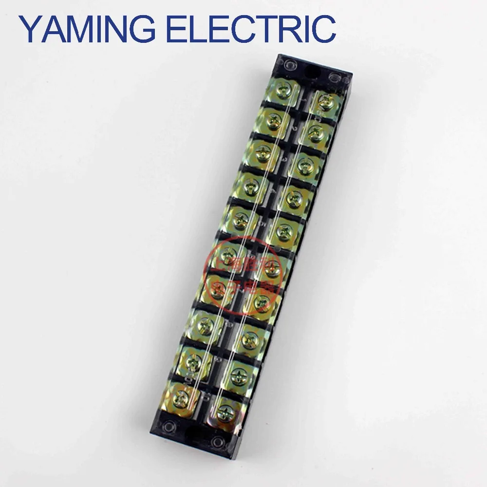P173 600V 45A TB-4510 Panel Mount Fixed Barrier 10 Position 20 screws Terminal Block Connector terminator terminales
P173 600V 45A TB-4510 Panel Mount Fixed Barrier 10 Position 20 screws Terminal Block Connector terminator terminales