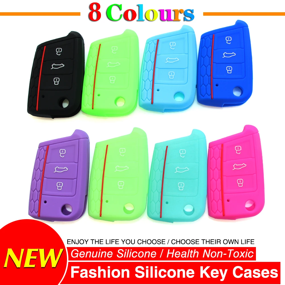 3 Button Silicone Key Fob Cover Case For VW Polo 2016 Golf 7 MK7 For Skoda Octavia Combi A7 For SEAT Leon Ibiza CUPTRA
3 Button Silicone Key Fob Cover Case For VW Polo 2016 Golf 7 MK7 For Skoda Octavia Combi A7 For SEAT Leon Ibiza CUPTRA