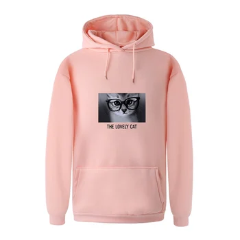 Sweet Women Hoodies Sweatshirt Kawaii Cute Animal Cat Print Hooded Loose Long Sleeve Fleec Couples Harajuku Tracksuit Pullover
Sweet Women Hoodies Sweatshirt Kawaii Cute Animal Cat Print Hooded Loose Long Sleeve Fleec Couples Harajuku Tracksuit Pullover