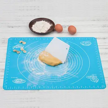 Large Silicone Baking Mat Non-stick Mat Thickening Kneading Dough Pad Baking Pastry Rolling Home Kitchen Baking Mat Bakeware
Large Silicone Baking Mat Non-stick Mat Thickening Kneading Dough Pad Baking Pastry Rolling Home Kitchen Baking Mat Bakeware