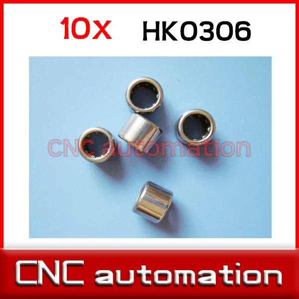10pcs HK0306 Needle Roller Bearing 3mm x 6.5mm x 6mm 3x6.5x6 mm HK0306TN for 3mm shaft
10pcs HK0306 Needle Roller Bearing 3mm x 6.5mm x 6mm 3x6.5x6 mm HK0306TN for 3mm shaft