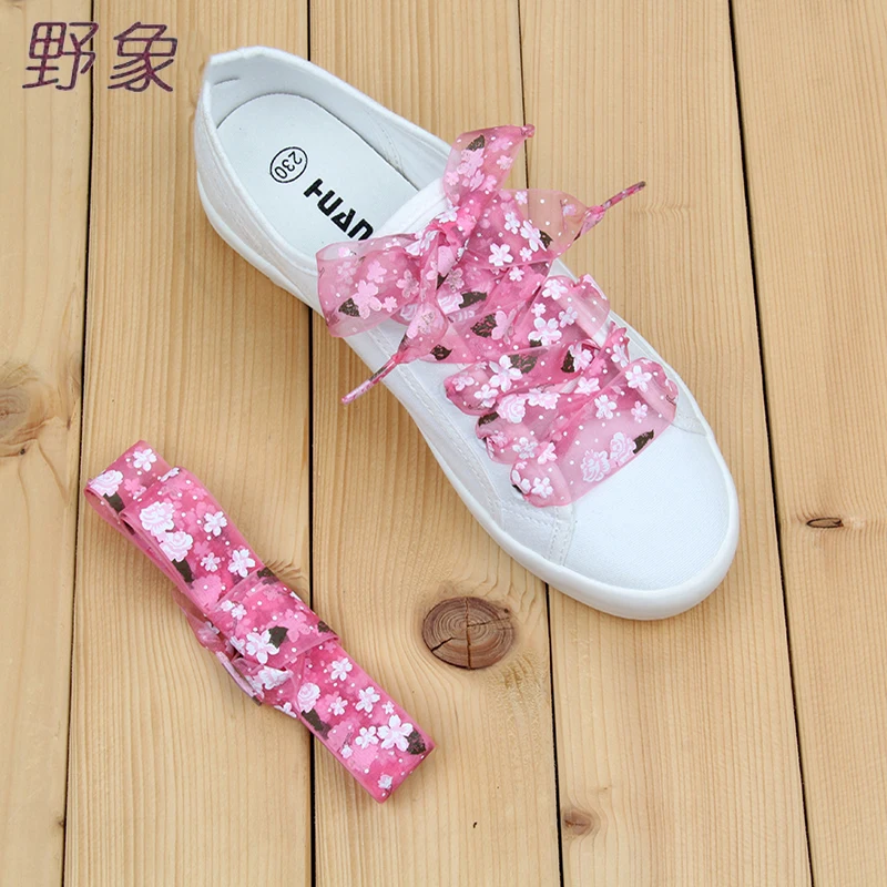 2.8cm printed floral shoelaces patterned laces nylon shoe lacing Widen decorated shoelace green pink blue purple flat shoelaces 
2.8cm printed floral shoelaces patterned laces nylon shoe lacing Widen decorated shoelace green pink blue purple flat shoelaces