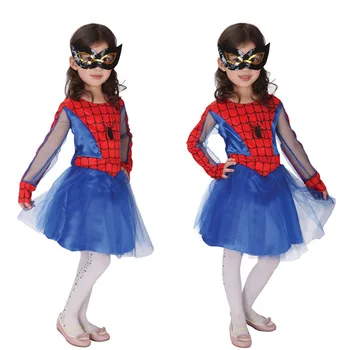 Kids Girls Spider Girl Costume Children Masquerade Party Fancy Dress for Christmas Carnival Halloween Spiderman Cosplay Clothes
Kids Girls Spider Girl Costume Children Masquerade Party Fancy Dress for Christmas Carnival Halloween Spiderman Cosplay Clothes