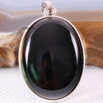 Necklace Pendant Oval CAB Cabochon Natural Stone Bead Black Onyx Women Jewelry Gift 1Pcs K652 Free Shipping
Necklace Pendant Oval CAB Cabochon Natural Stone Bead Black Onyx Women Jewelry Gift 1Pcs K652 Free Shipping