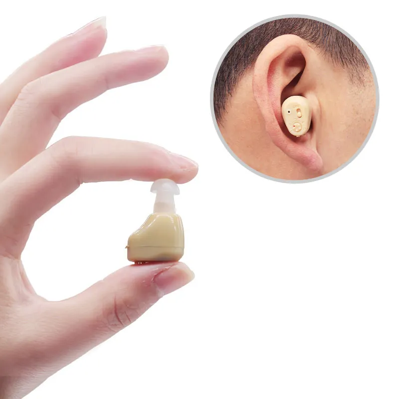 Mini Hearing Aid Sound Amplifier Rechargeable Invisible Hearing Aids For The Elderly Deaf Portable Ear Care Tools CCP075
Mini Hearing Aid Sound Amplifier Rechargeable Invisible Hearing Aids For The Elderly Deaf Portable Ear Care Tools CCP075