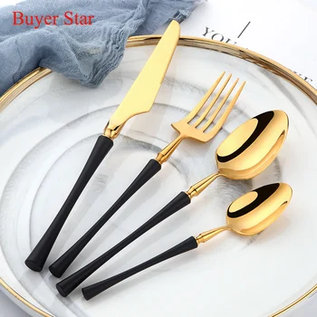 wholesale Western Kitchen Stainless Steel Home Party Dinnerware set Cutlery tableware steak food Knives salad Forks soup Spoons
wholesale Western Kitchen Stainless Steel Home Party Dinnerware set Cutlery tableware steak food Knives salad Forks soup Spoons