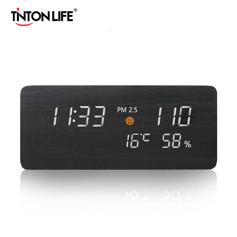 TINTON LIFE PM2.5 Gas Detector Air Quality Monitor USB Power Supply Time Screen Digital Gas Detector
TINTON LIFE PM2.5 Gas Detector Air Quality Monitor USB Power Supply Time Screen Digital Gas Detector
