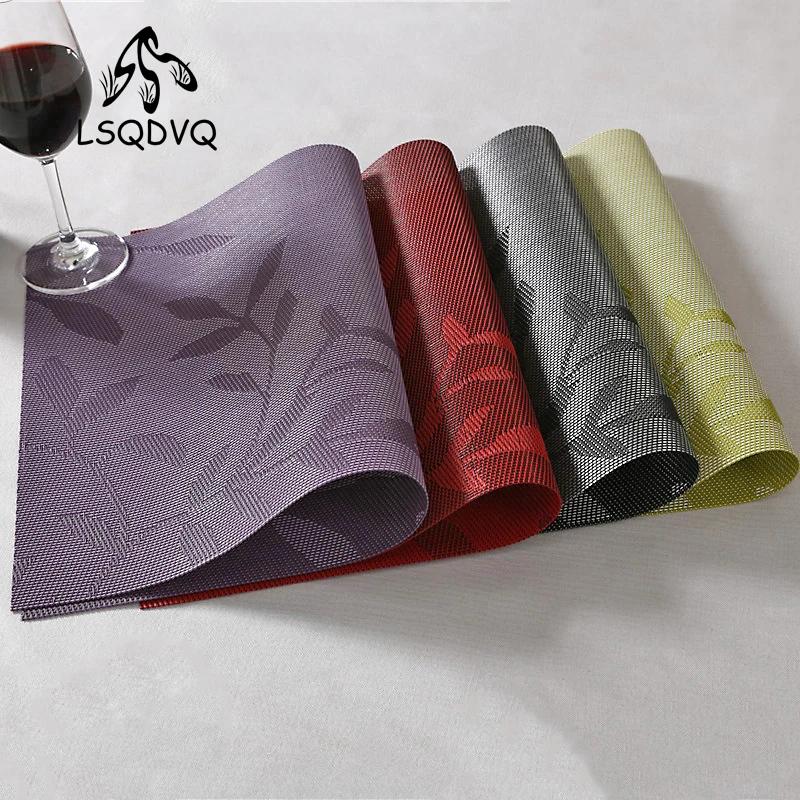 30x45cm Rectangle PVC Placemats for Dining Table Cup Bowl Drink Coaster Table Mat Pads Kitchen Decoration Accessories
30x45cm Rectangle PVC Placemats for Dining Table Cup Bowl Drink Coaster Table Mat Pads Kitchen Decoration Accessories