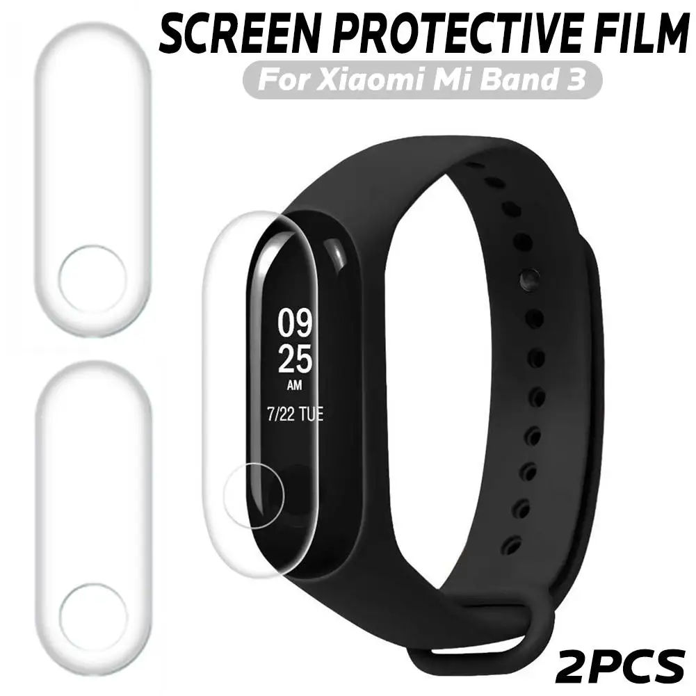 Screen Protective Film TPU Screen Protector Surface Nano-Explosion Film 2 Pieces For Xiaomi Smart Badn 3
Screen Protective Film TPU Screen Protector Surface Nano-Explosion Film 2 Pieces For Xiaomi Smart Badn 3