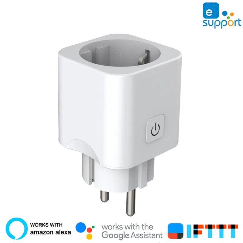 Smart Plug Wifi Smart Socket EU Plug EWeLink Compatible With Alexa / Google Home Mini / IFTTT Smart Home Wifi Plug
Smart Plug Wifi Smart Socket EU Plug EWeLink Compatible With Alexa / Google Home Mini / IFTTT Smart Home Wifi Plug