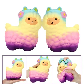 Jumbo multicolour Sheep Squishy Cute Alpaca Galaxy Super Slow Rising Scented Animal Toys Stress Reliever Hand Squeeze Toy 6 .6
Jumbo multicolour Sheep Squishy Cute Alpaca Galaxy Super Slow Rising Scented Animal Toys Stress Reliever Hand Squeeze Toy 6 .6