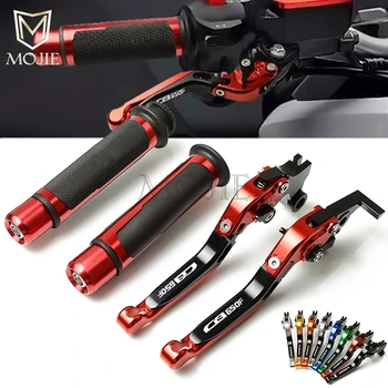 For HONDA CB650F CB 650F CB 650 F 2014-2018 2015 2016 2017 Motorcycle CNC Adjustable Brake Clutch Lever Handle Grips Handlebars
For HONDA CB650F CB 650F CB 650 F 2014-2018 2015 2016 2017 Motorcycle CNC Adjustable Brake Clutch Lever Handle Grips Handlebars