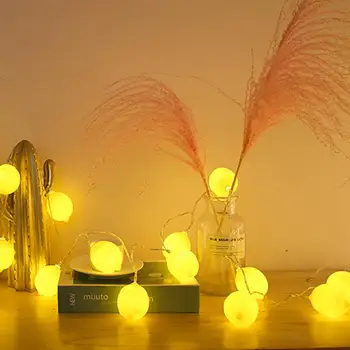 10 LEDs Lemon Ball String Light Fairy Lights Outdoor Decoration Holiday Fashionable Christmas Globe Lighting Chain For Christmas
10 LEDs Lemon Ball String Light Fairy Lights Outdoor Decoration Holiday Fashionable Christmas Globe Lighting Chain For Christmas