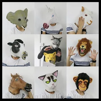 Hot !!! Party Cosplay Creepy Horse Mask Halloween Costume Elephant Unicorn Mask Latex Animal Mask Dog Cat Cow Monkey Lion Mask
Hot !!! Party Cosplay Creepy Horse Mask Halloween Costume Elephant Unicorn Mask Latex Animal Mask Dog Cat Cow Monkey Lion Mask