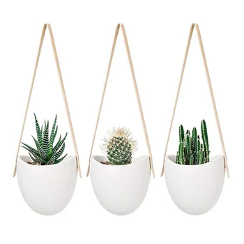 Ceramic Hanging Ranch Simulation Fleshy Air Plant Flower Pot Wall Decoration Wall Scenery Potted nordic decoration home WSHYUFEI
Ceramic Hanging Ranch Simulation Fleshy Air Plant Flower Pot Wall Decoration Wall Scenery Potted nordic decoration home WSHYUFEI