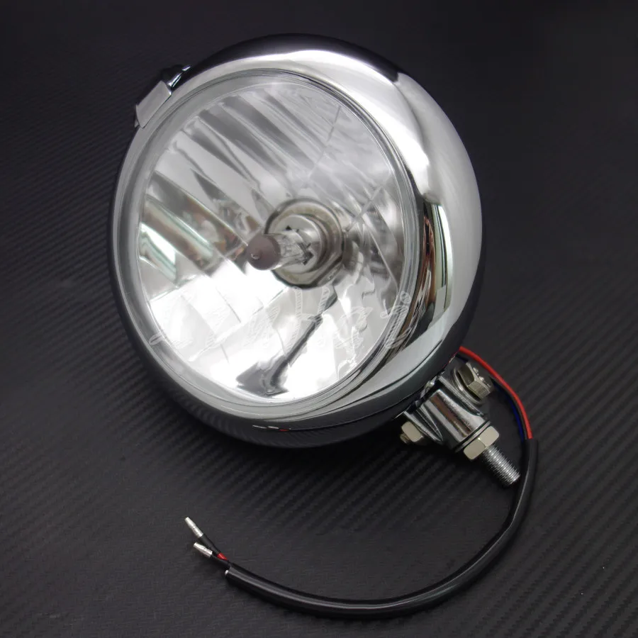 Motorcycle Chrome Metal Retro Vintage Headlight For Harley Cruiser Chopper Cafe Racer Bobber Custom
Motorcycle Chrome Metal Retro Vintage Headlight For Harley Cruiser Chopper Cafe Racer Bobber Custom