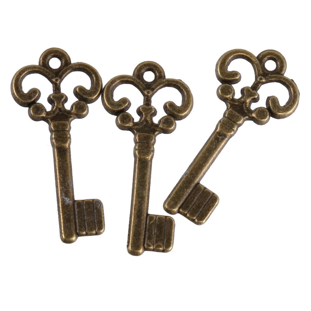 100Pcs Vintage Key Pendants Beads Charms for Keychian Sewing Crafting - Jewelry Making Accessories
100Pcs Vintage Key Pendants Beads Charms for Keychian Sewing Crafting - Jewelry Making Accessories