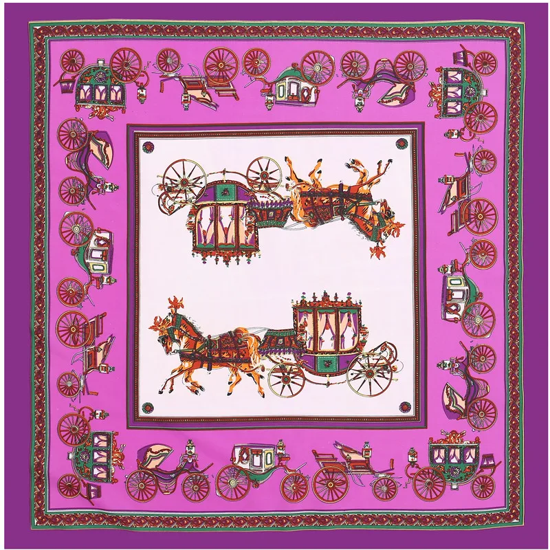POBING 70cm*70cm Spain Horse Carriage Square Scarves Hijab Luxury Brand Twill Silk Scarf Women 2017 Lady Headband Silk Foulard
POBING 70cm*70cm Spain Horse Carriage Square Scarves Hijab Luxury Brand Twill Silk Scarf Women 2017 Lady Headband Silk Foulard