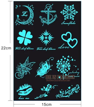 Glow in the dark flash darkness Tattoos Sticker love moon batom small hand luminous fake tattoo fluorescent glowing Halloween
Glow in the dark flash darkness Tattoos Sticker love moon batom small hand luminous fake tattoo fluorescent glowing Halloween